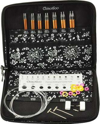 chiaogoo interchangeable bamboo small set chiaogoo interchangeable bamboo small set