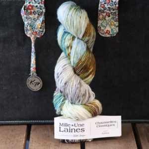 Accueil mille et une laines chaussettes classiques lichen